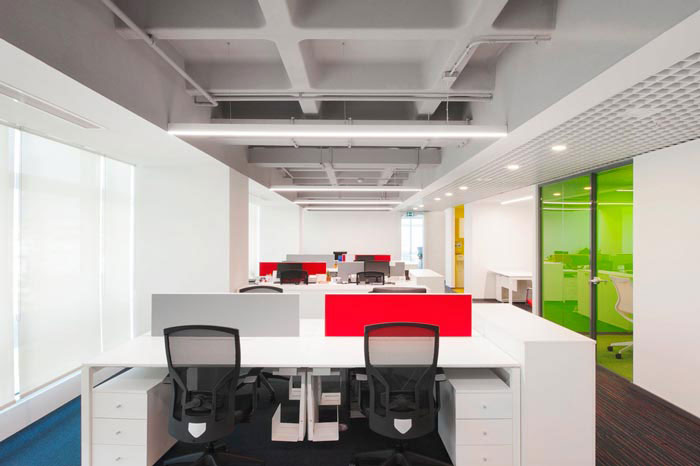 600平米郑州管城区办公室装修设计效果图