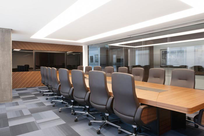 600平米郑州管城区办公室装修设计效果图