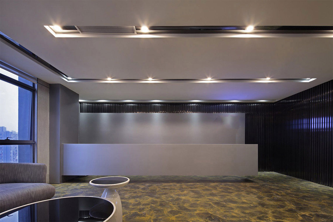 500平米郑州办公室装修设计效果图