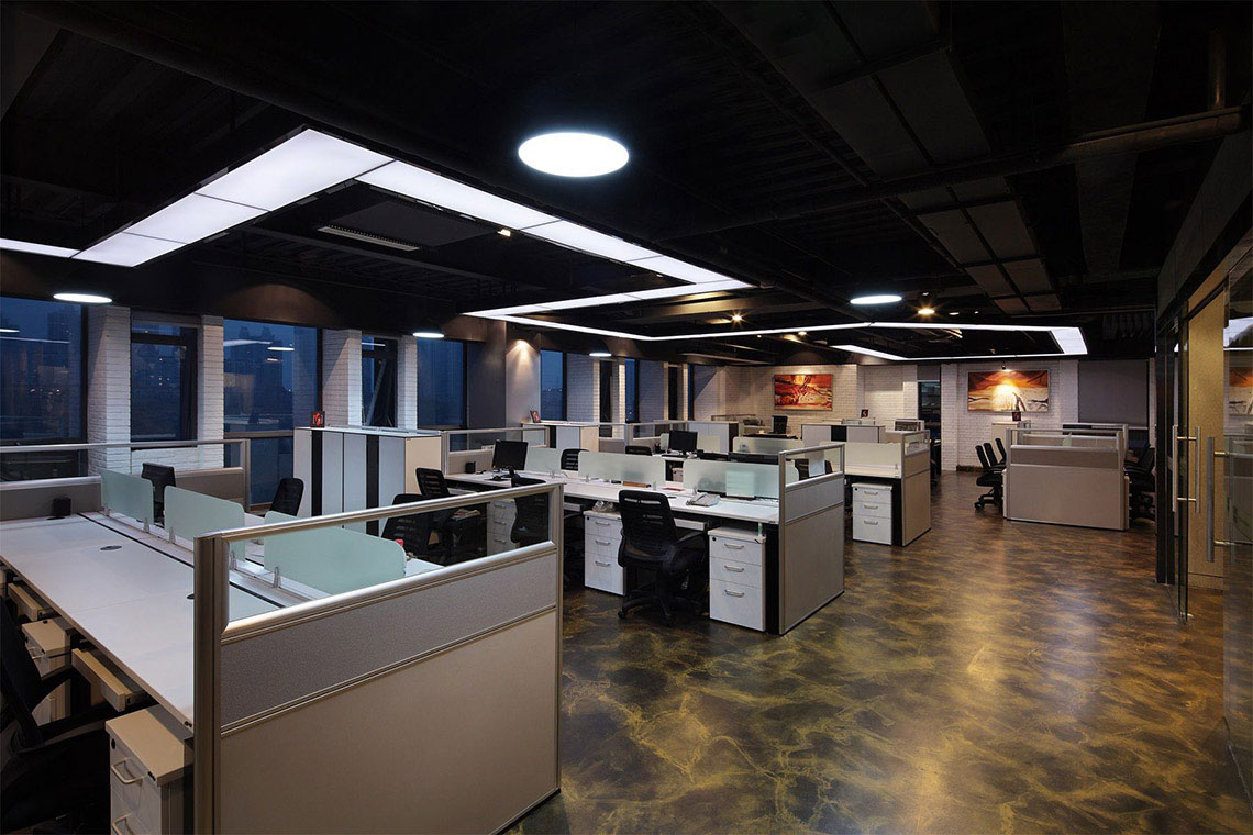 500平米郑州办公室装修设计效果图