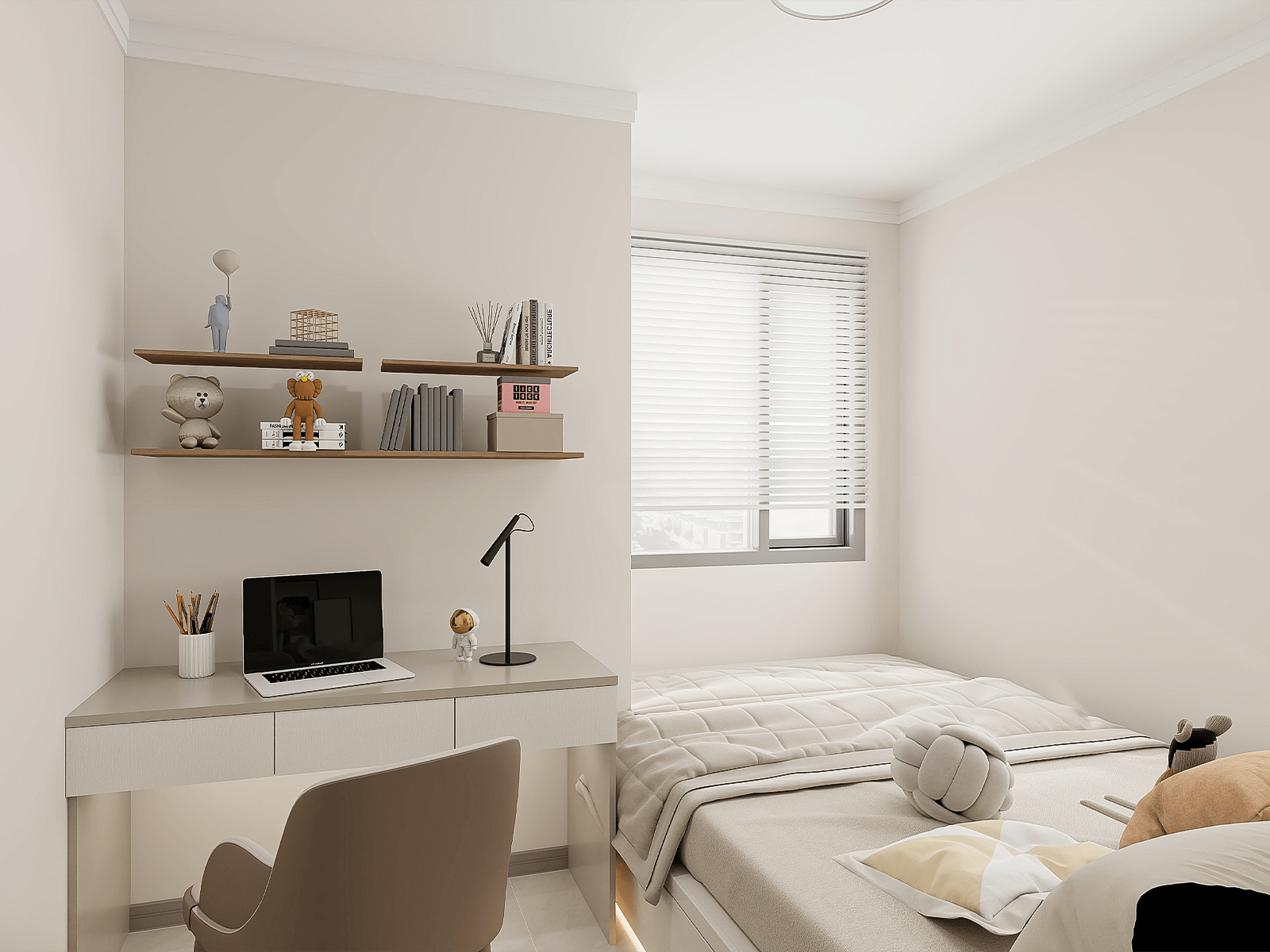 135平米现代风格三居室装修设计效果图