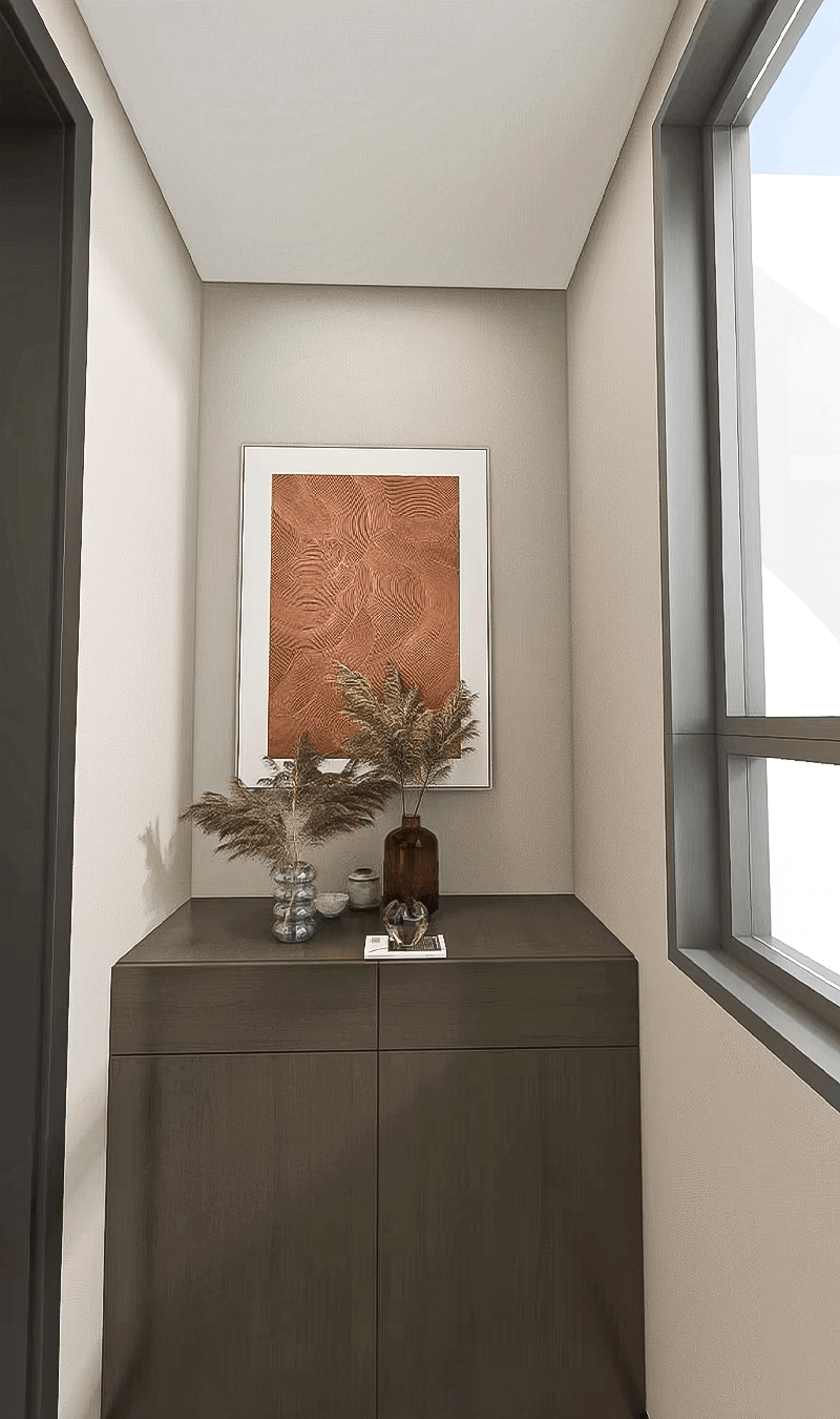 150平米新中式三居室装修设计效果图