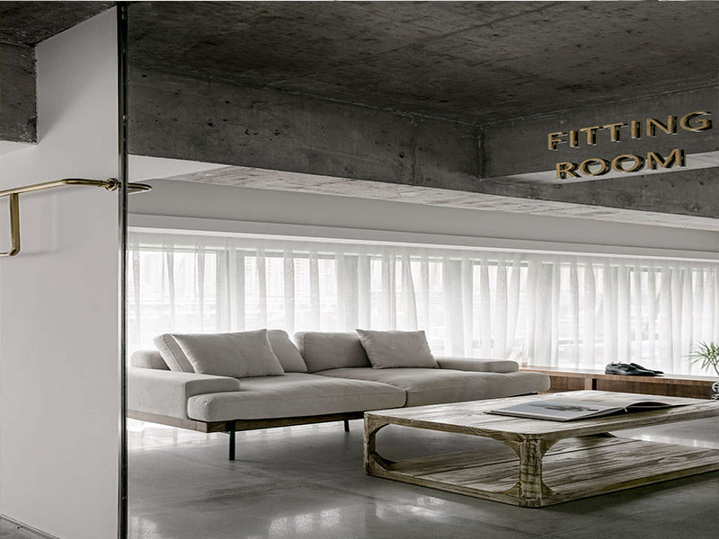 160平米西服定制店装修设计效果图