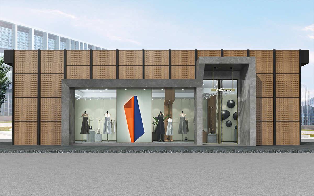 180平米服装门店装修设计效果图