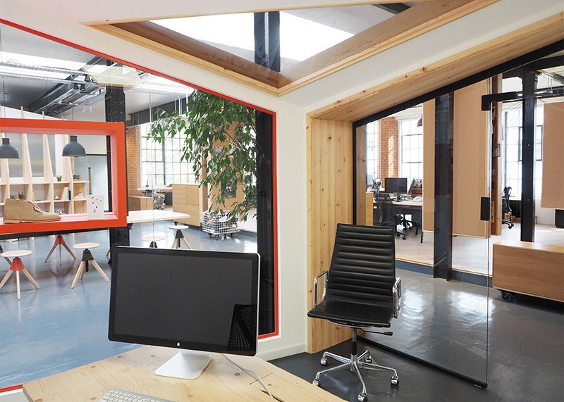 260平米郑州办公室装修施工效果图