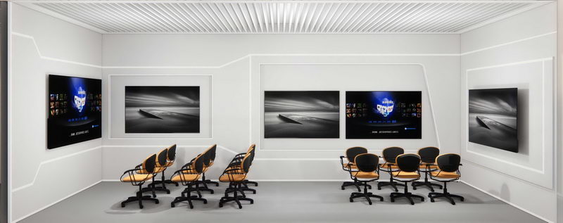 郑州办公展厅装修设计效果图