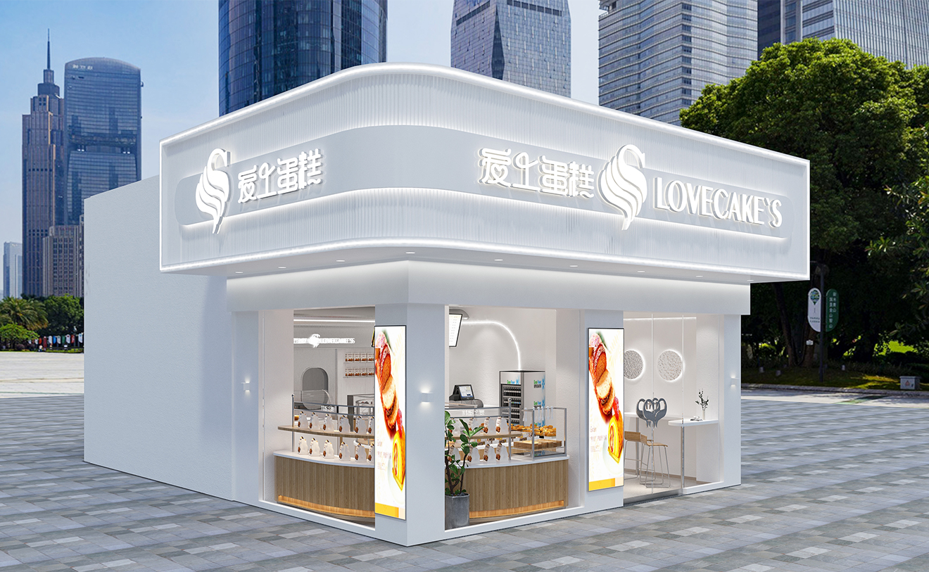 35平米蛋糕店面装修设计效果图