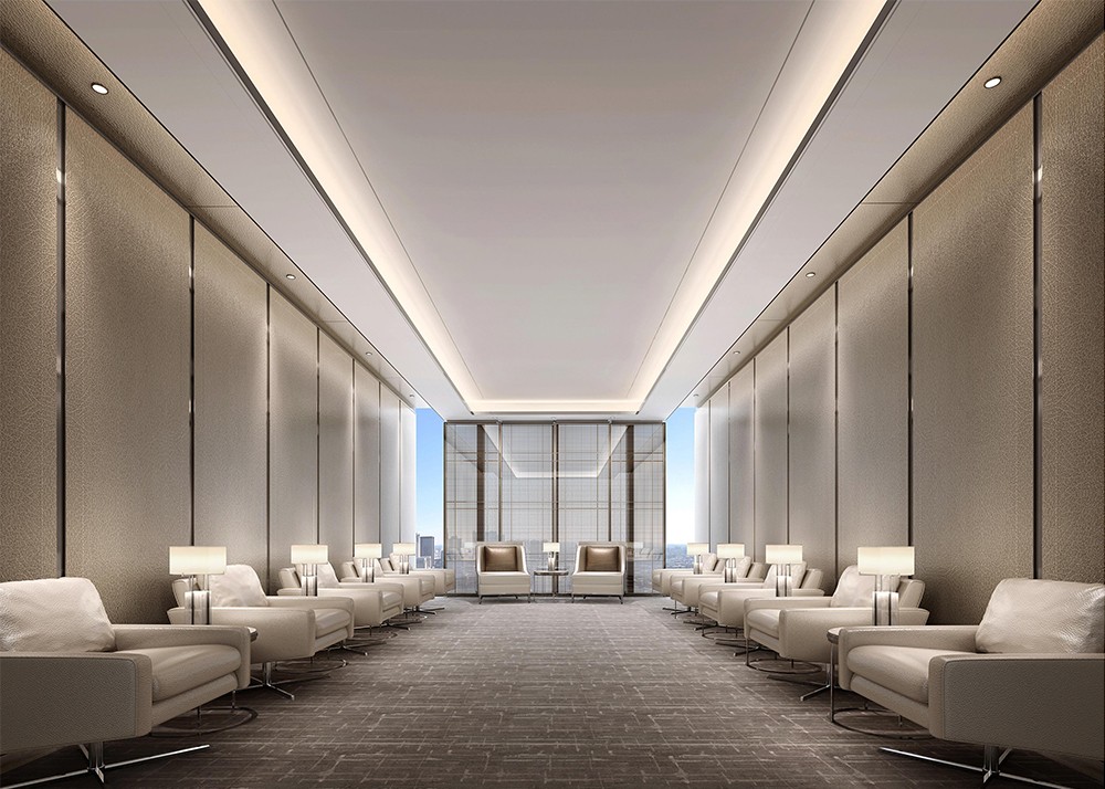 1200平米办公室装修设计效果图