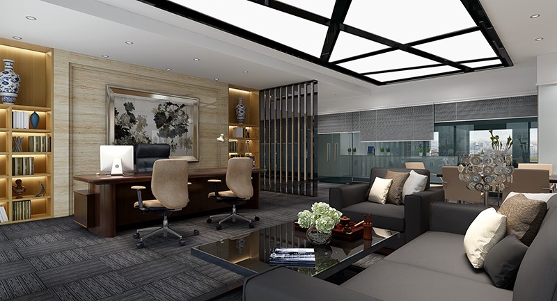 560平米办公室装修效果图