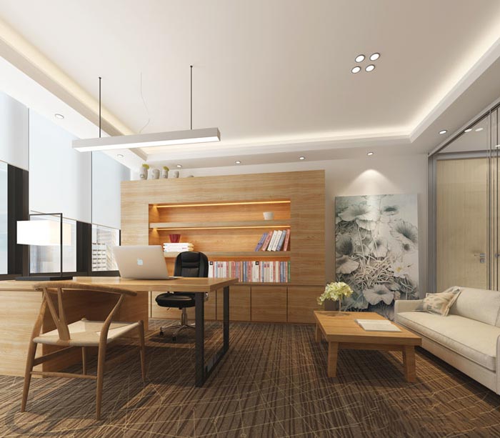 390平米电商平台办公室设计效果图