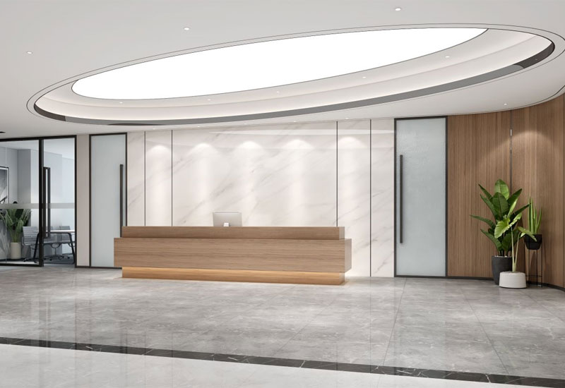 800平米郑州企业办公室装修效果图