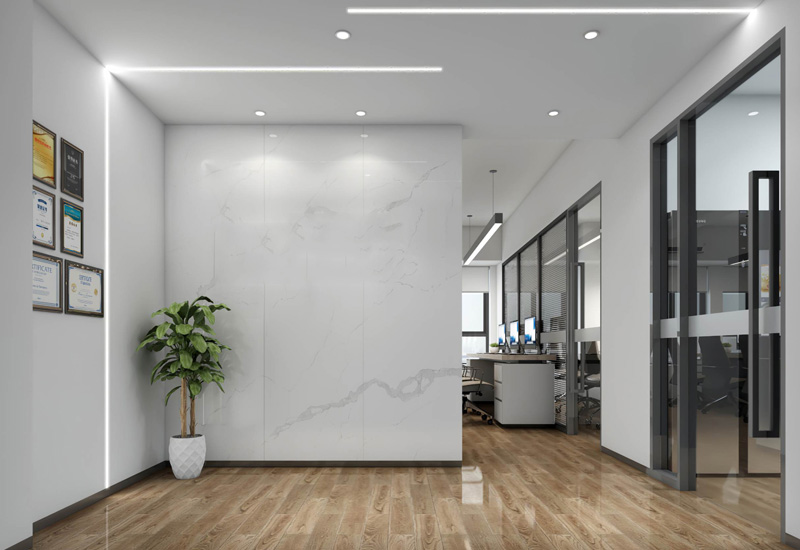 200平米郑州办公室设计施工实景图