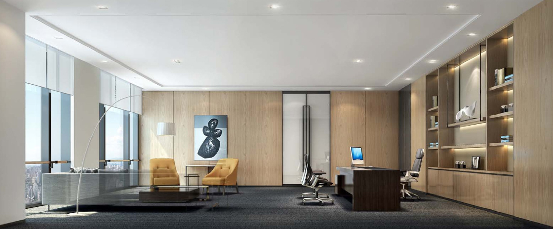 260平米办公室装修效果图