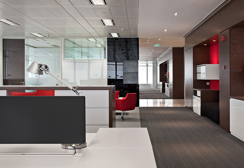 400平米办公室装修设计效果图