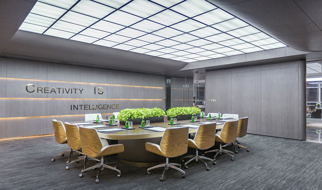 550平米办公室设计装修效果图