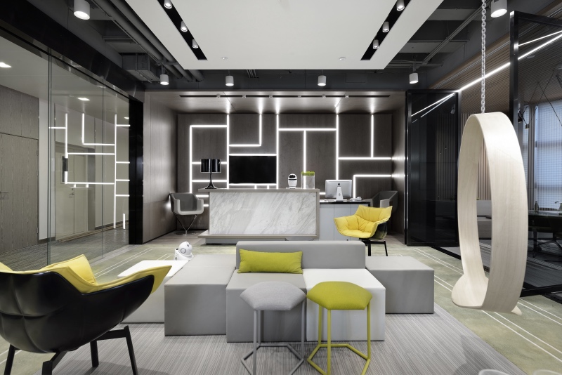 345平米郑州办公室装修效果图