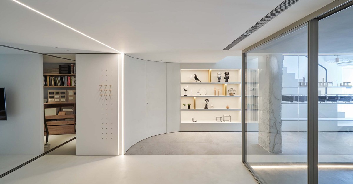 780平米暖系办公室装修效果图