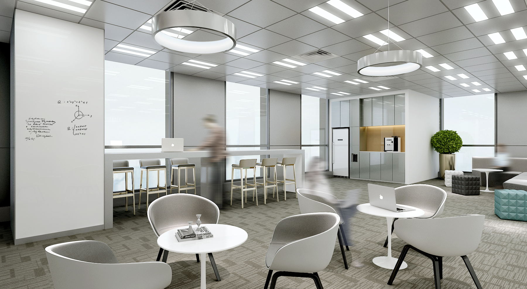 600平米郑州办公室设计效果展示