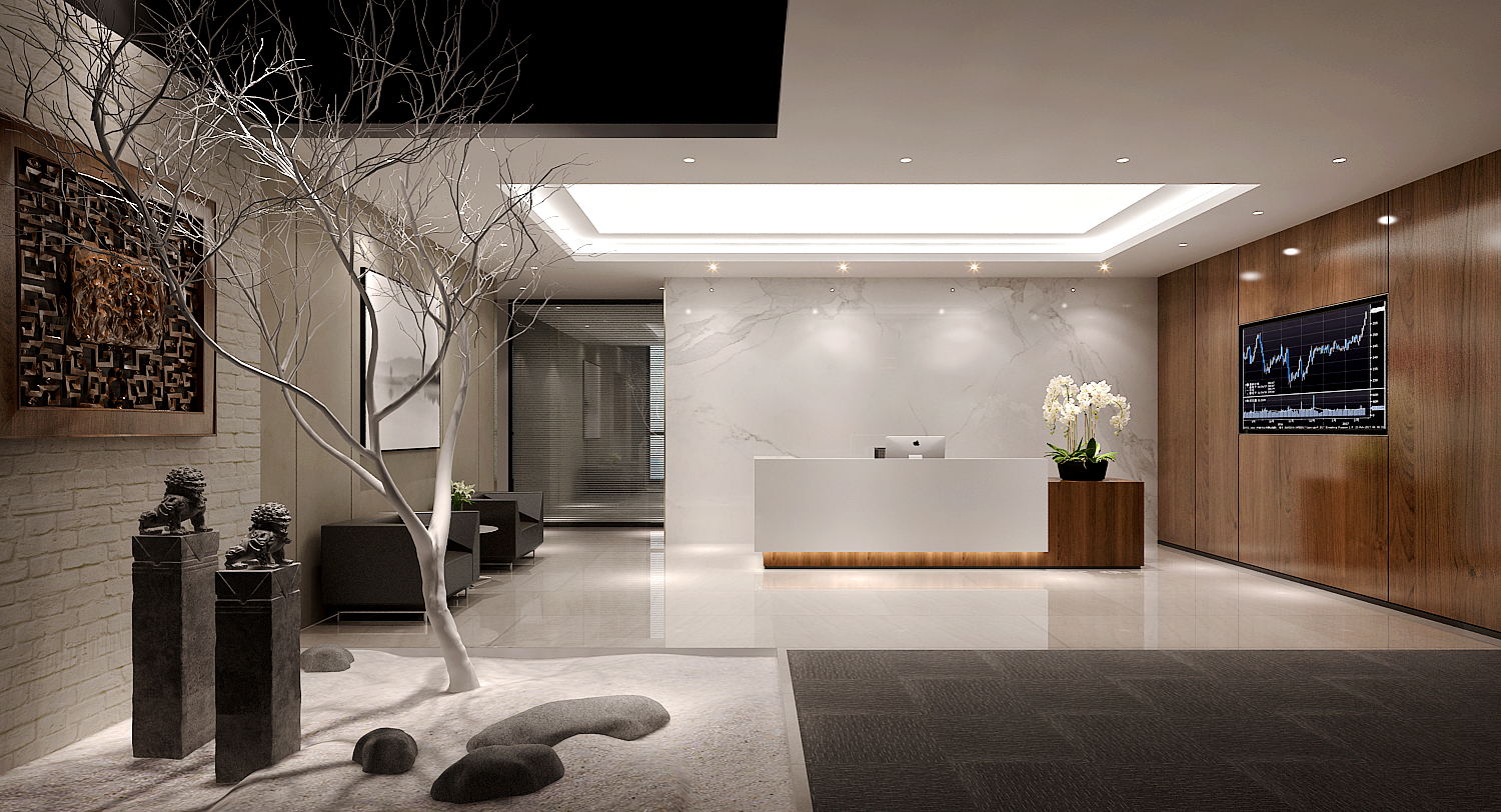 600平米郑州办公室设计效果展示