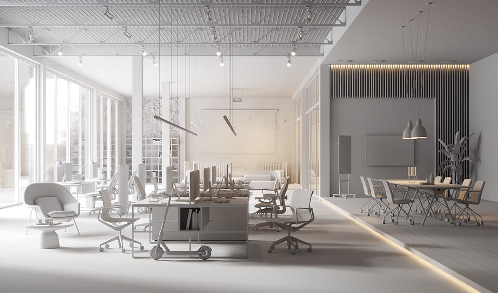 120平米现代风格办公室装修设计