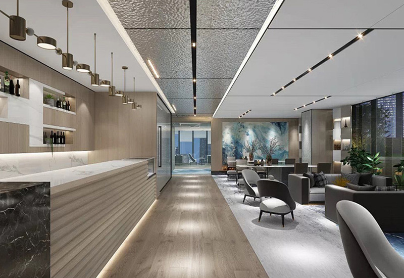 1200平米健身会所装修设计效果图