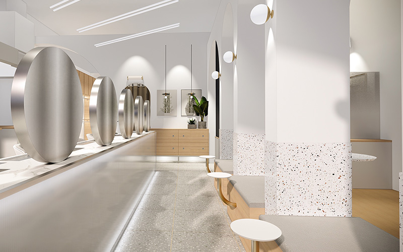 1150平米婚纱摄影学院装修设计效果图