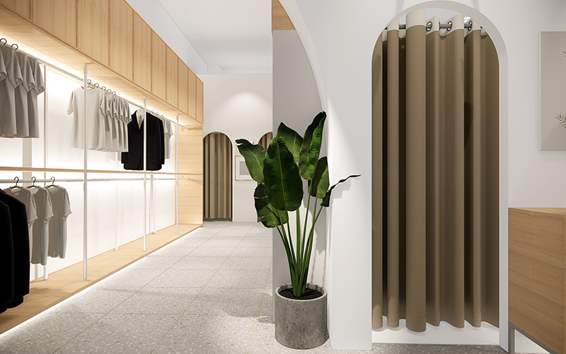 1150平米婚纱摄影学院装修设计效果图