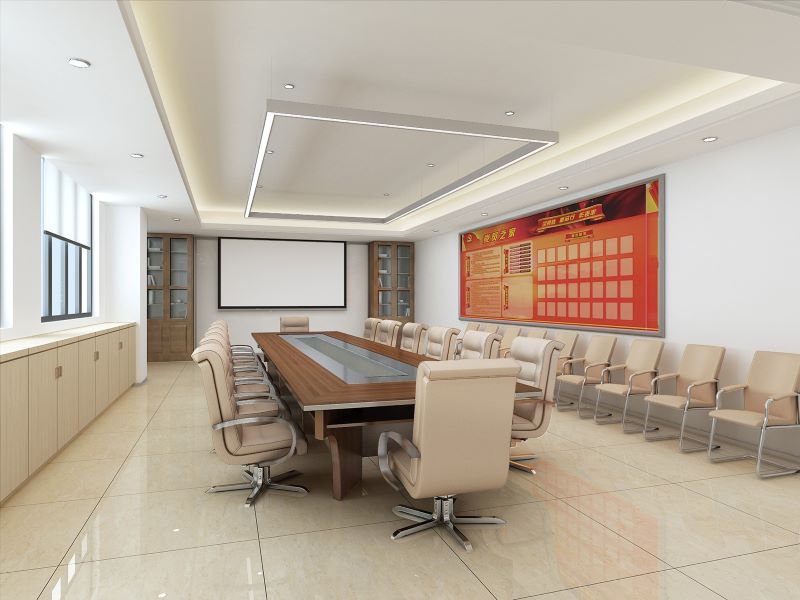 800平米学校办公室装修-教室装修效果图