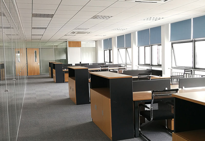 420平米新乡工厂办公室装修设计效果图