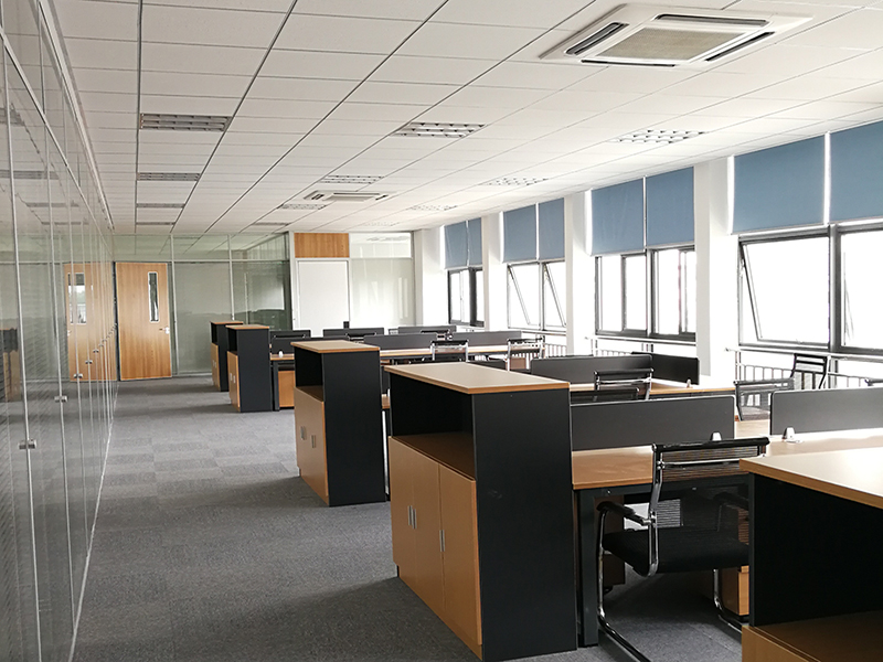 420平米新乡工厂办公室装修设计效果图