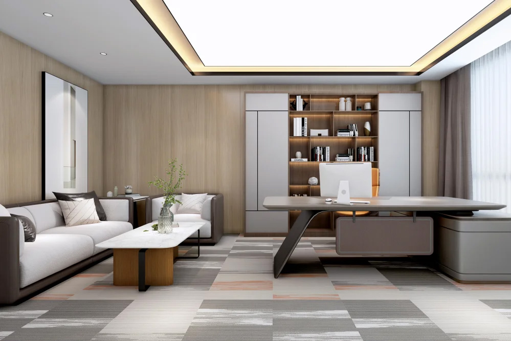 800平米现代办公室装修设计效果图