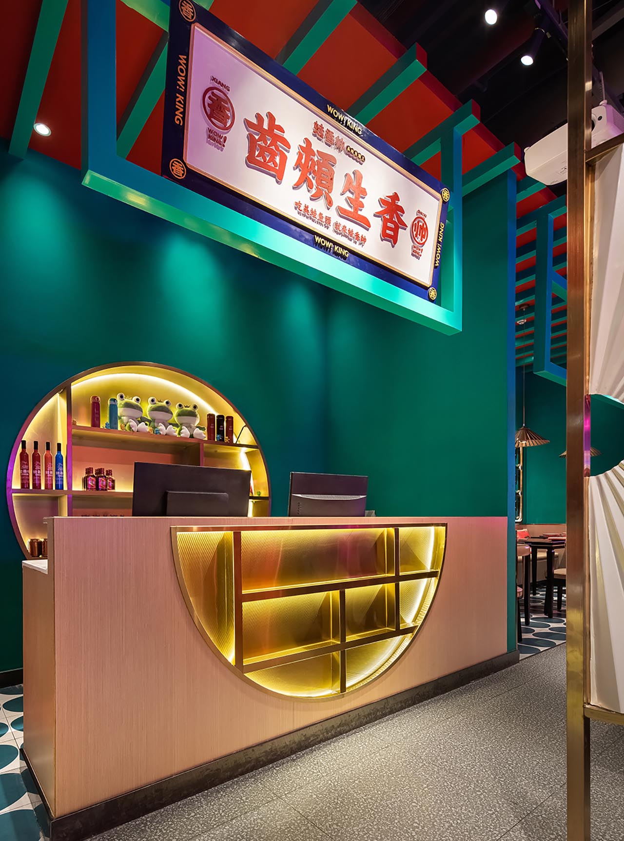 270平米国朝主题火锅店装修设计效果