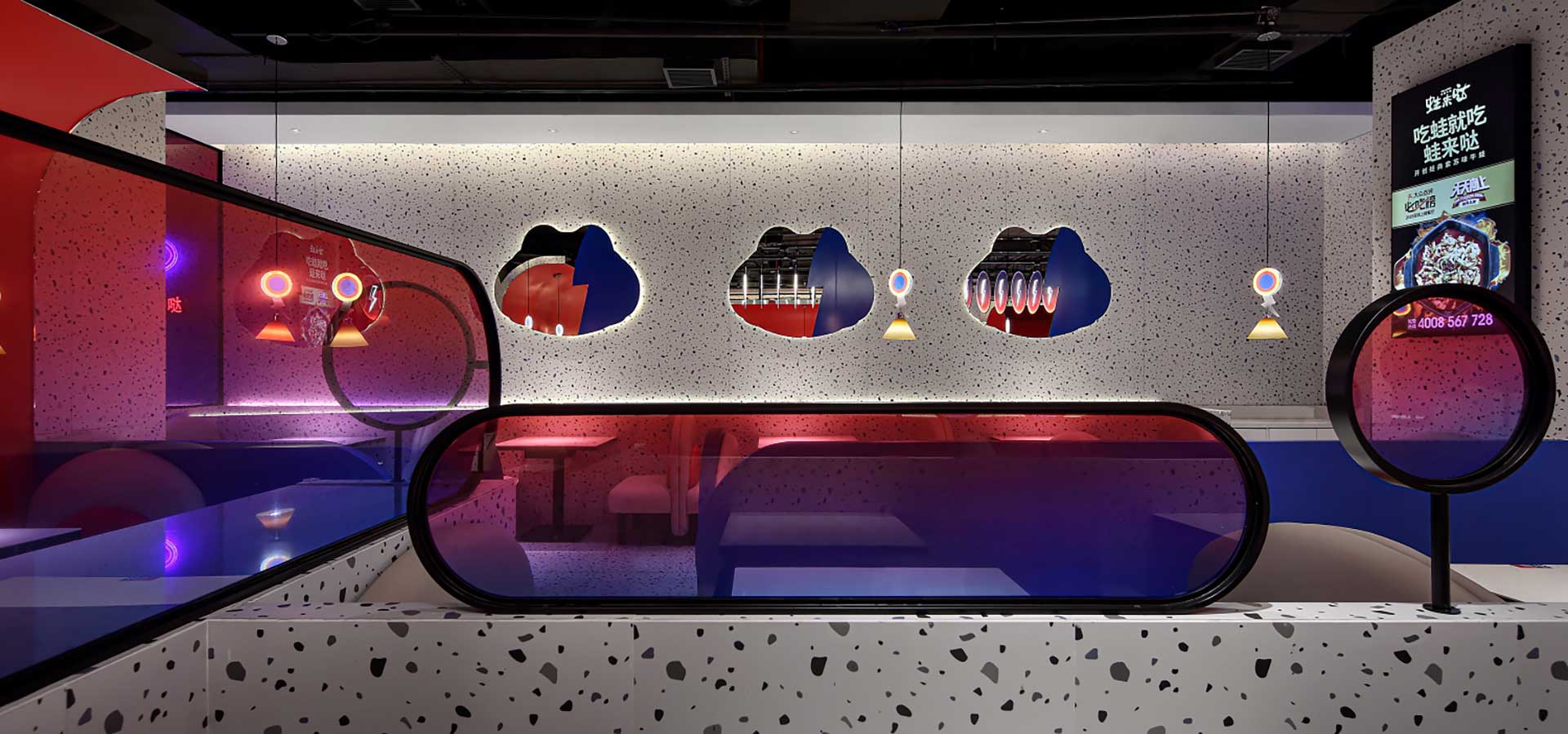 365平米餐厅空间设计装修效果图