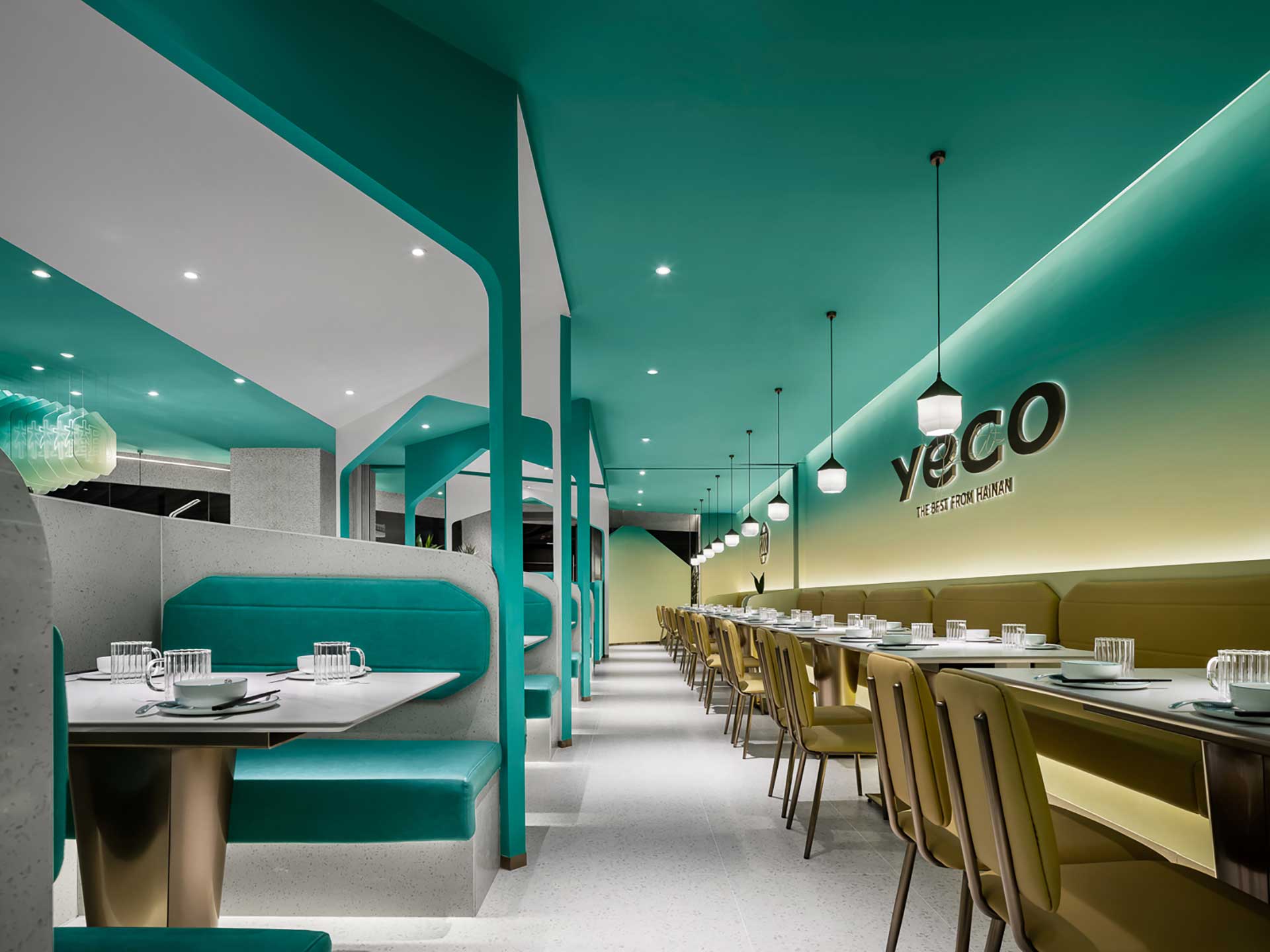 210平米特色餐厅设计装修效果图