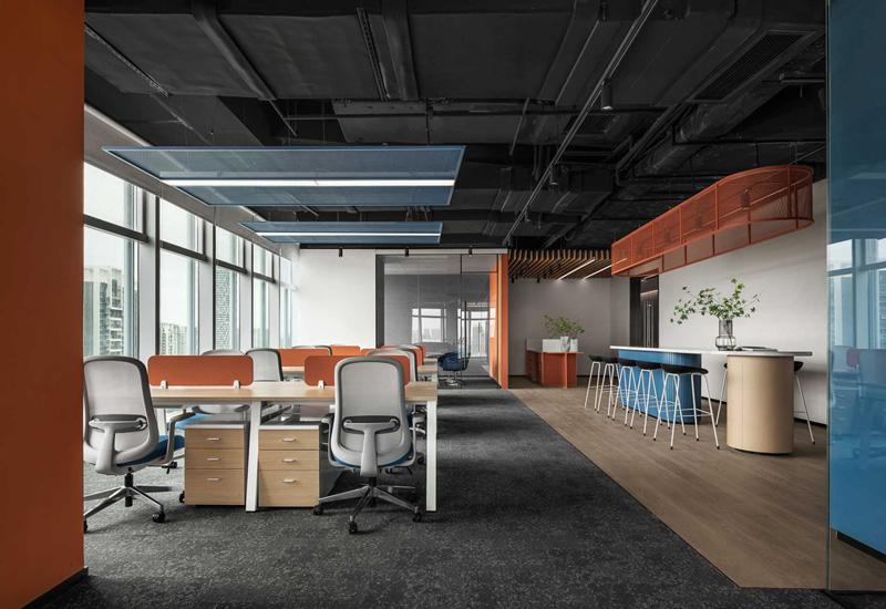 270平米企业办公室设计装修效果图