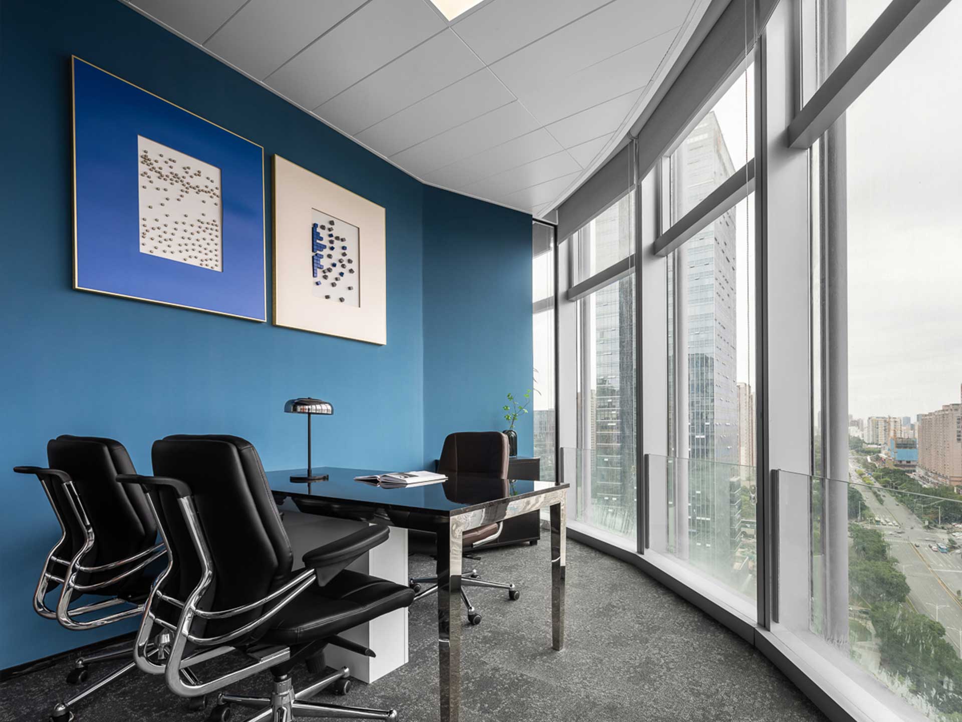 270平米企业办公室设计装修效果图