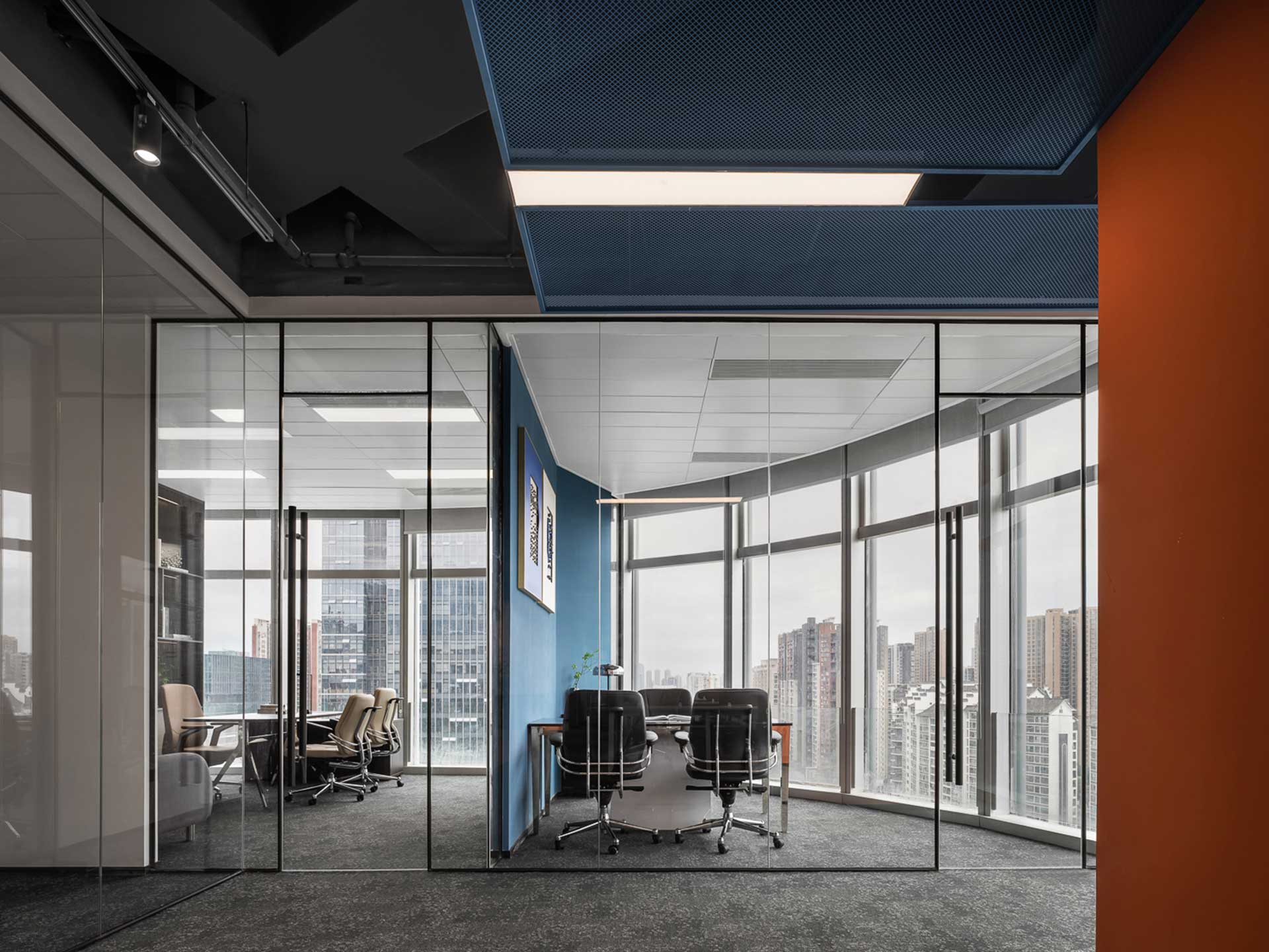 270平米企业办公室设计装修效果图