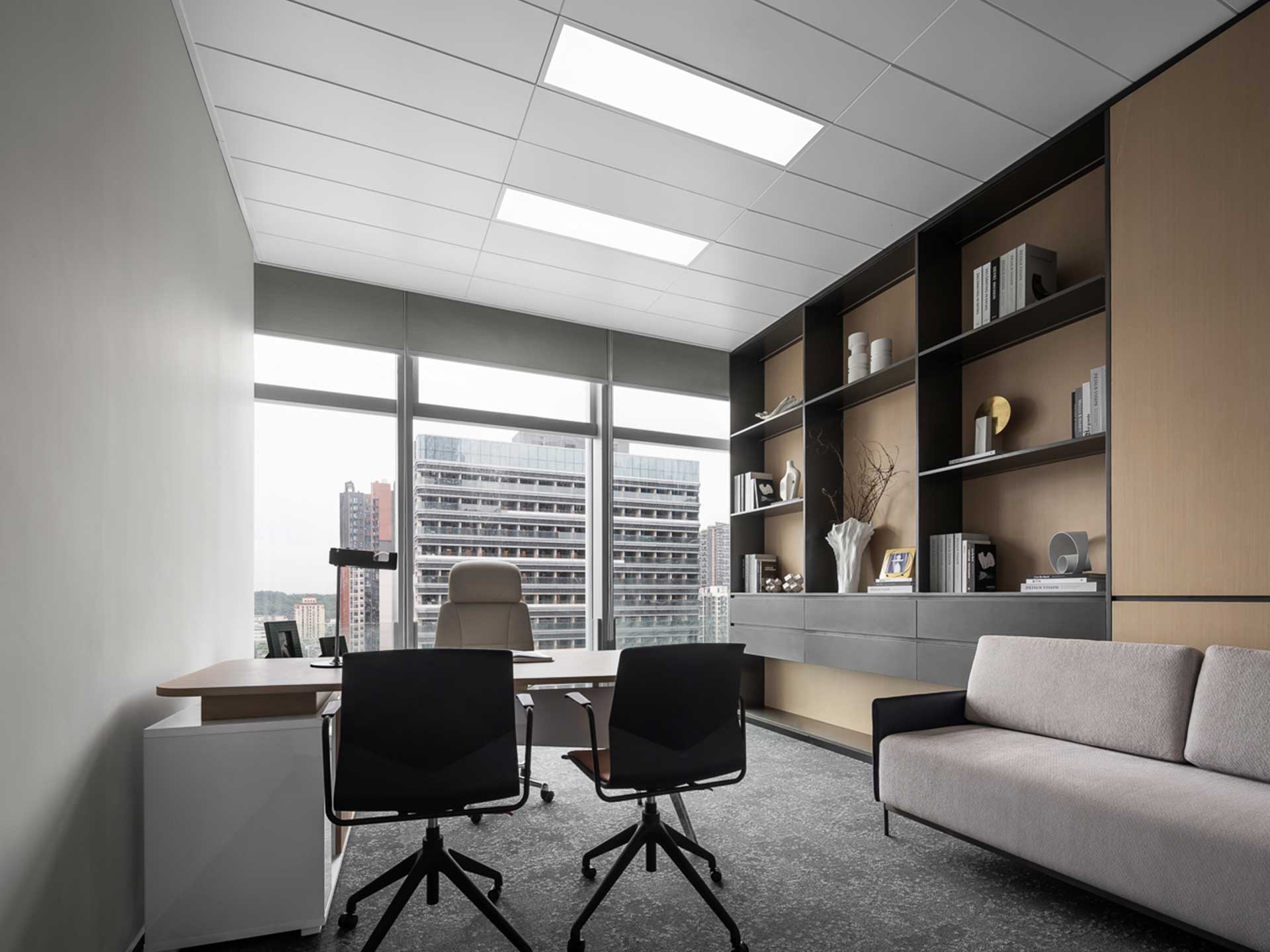 315平米办公空间设计装修效果图