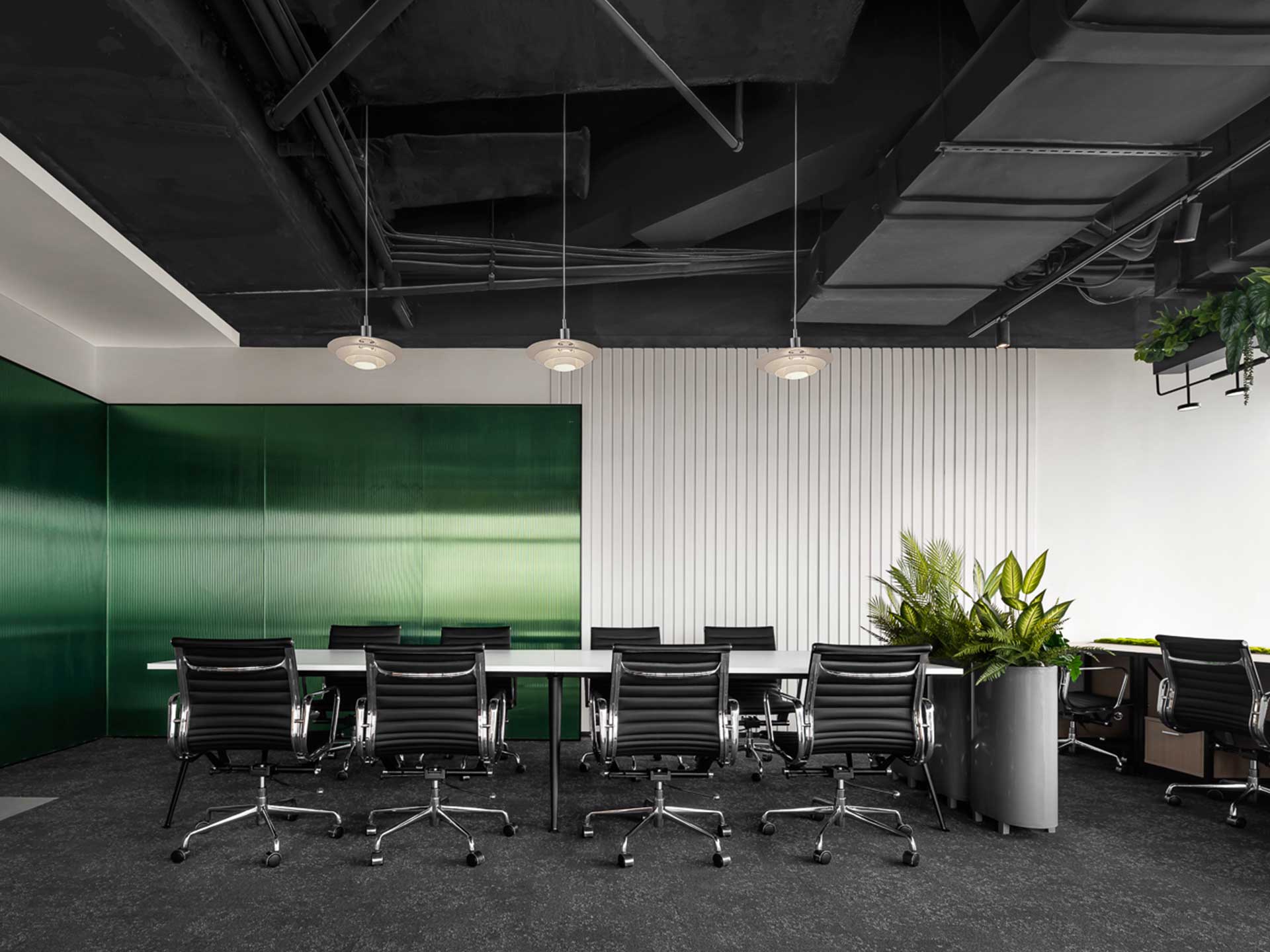 315平米办公空间设计装修效果图