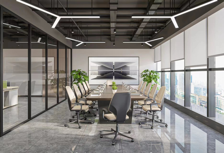 230平米科技办公室装修设计效果图