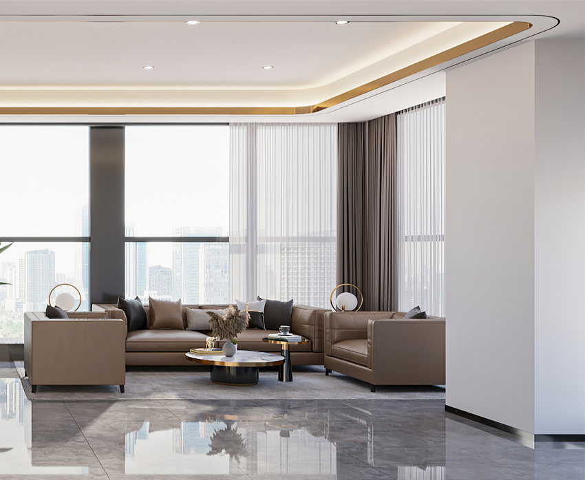 230平米科技办公室装修设计效果图