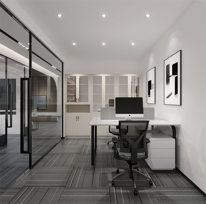 320平律师所事务所办公室设计效果图