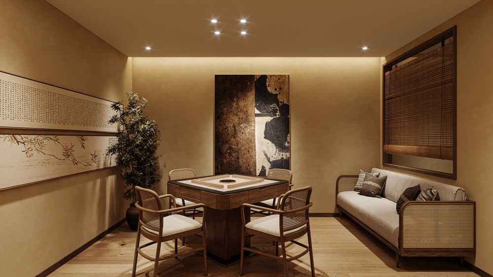 320平米郑州茶馆装修设计效果图