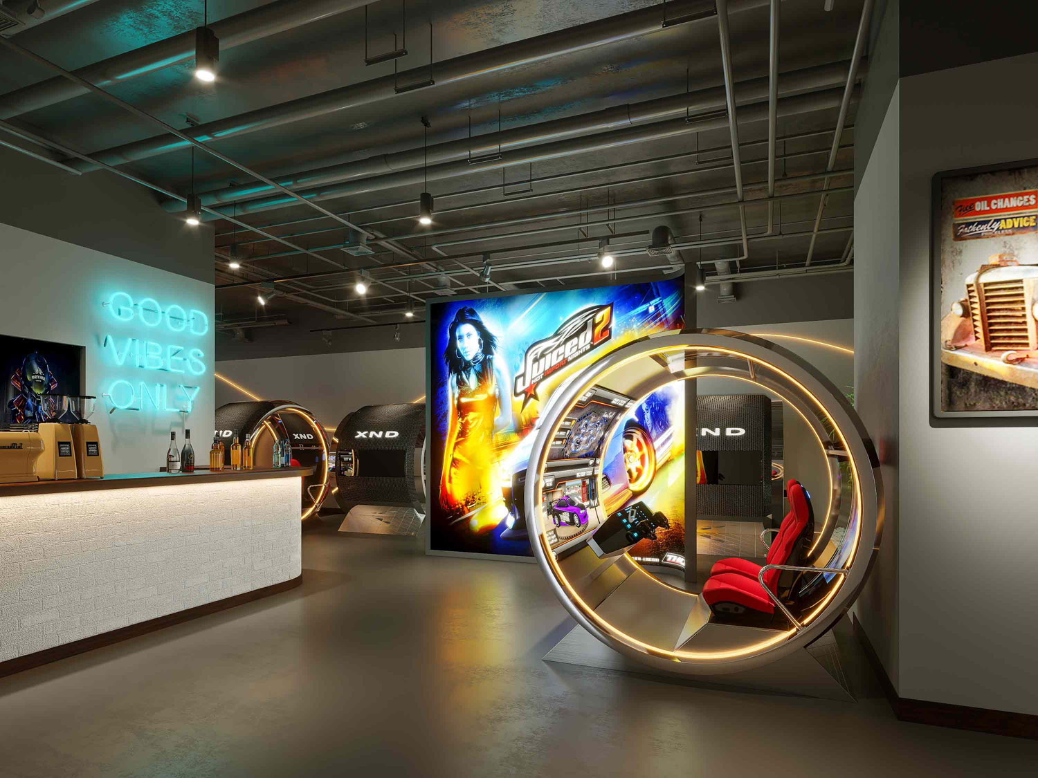 800平米轰趴馆装修设计效果图