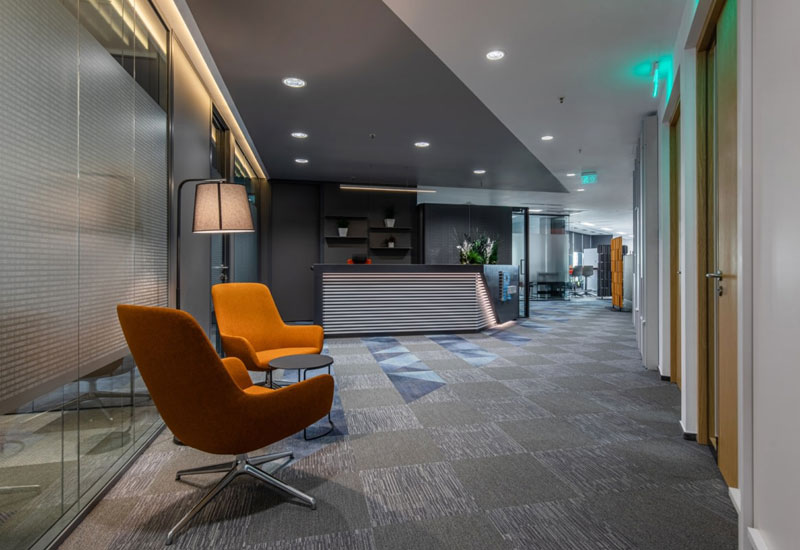 845平米集团分公司办公室装修效果图