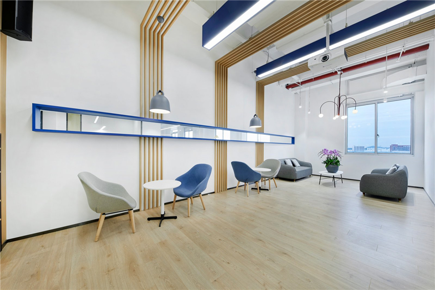 460平厂房办公室装修设计效果图