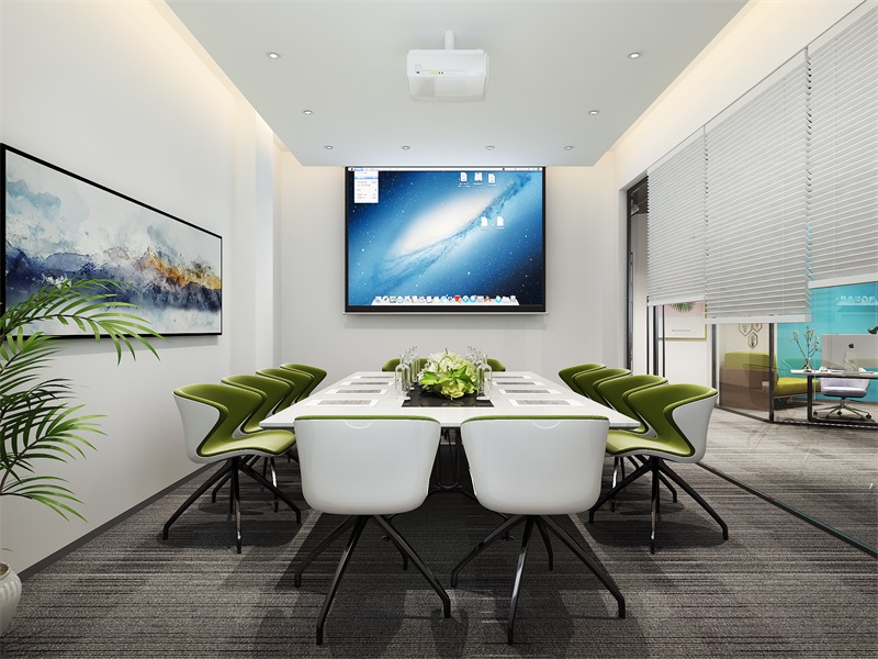 500平网红直播办公空间设计效果图