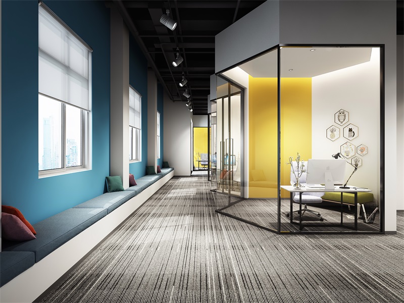 500平网红直播办公空间设计效果图