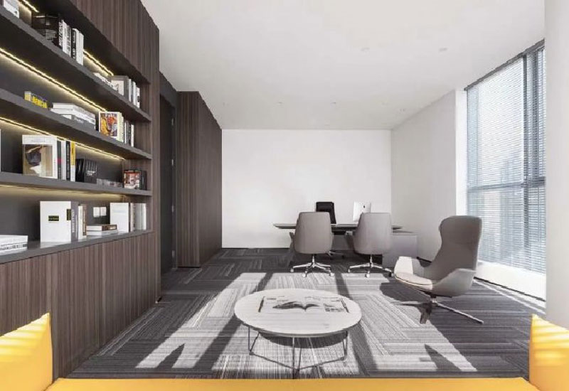 400平米外贸公司办公室设计图