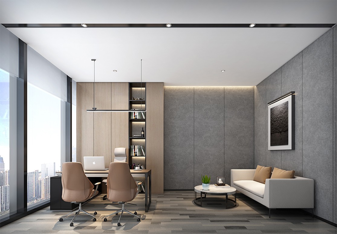 郑州500平米办公室装修效果图